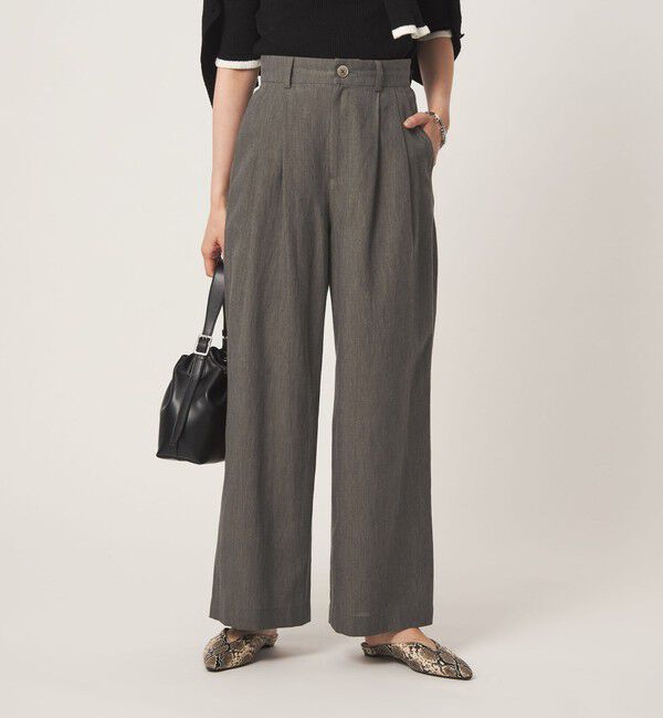 UNITED ARROWS green label relaxing「FAbRICA 2タック ワイド パンツ」|その他|