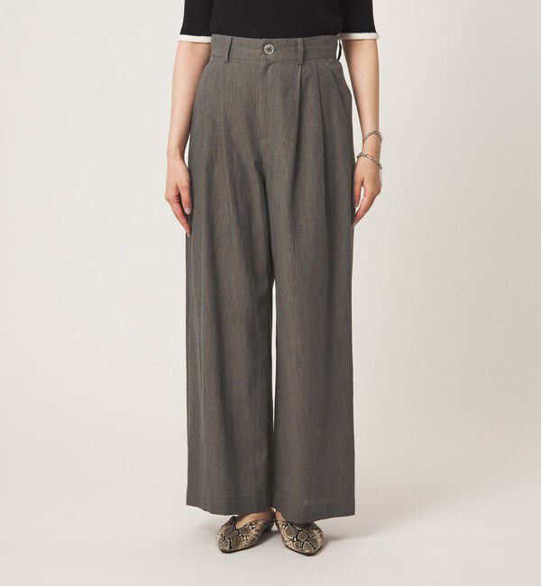 UNITED ARROWS green label relaxing「FAbRICA 2タック ワイド パンツ」|その他|