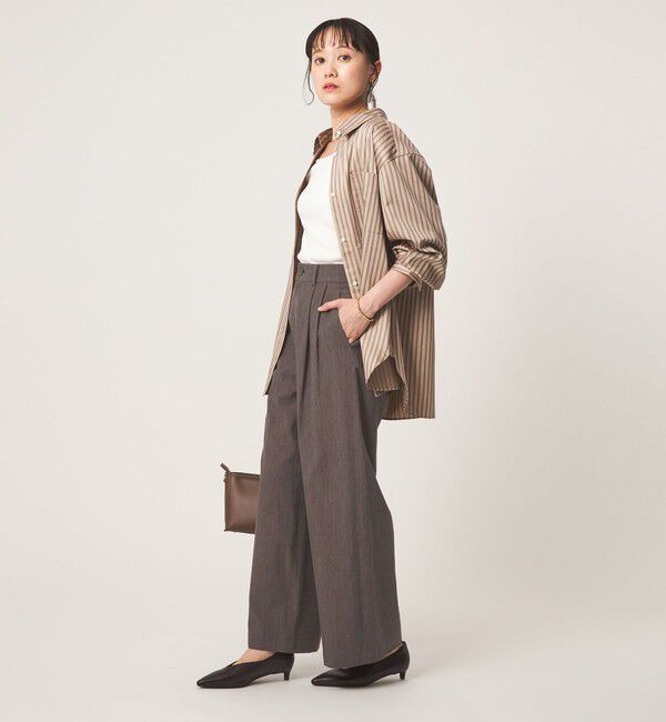 UNITED ARROWS green label relaxing「FAbRICA 2タック ワイド パンツ」|その他|