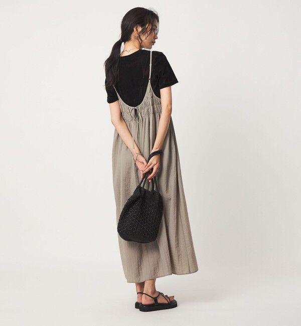 UNITED ARROWS green label relaxing「シャーリング キャミソール ワンピース」|ワンピース|