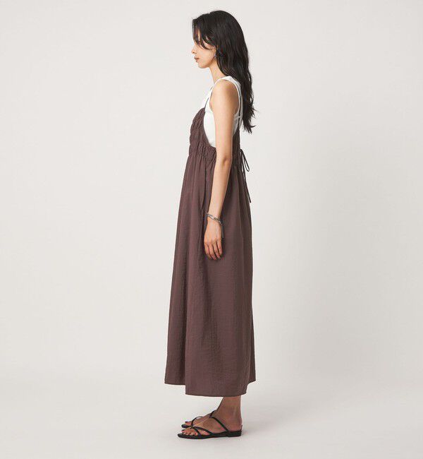 UNITED ARROWS green label relaxing「シャーリング キャミソール ワンピース」|ワンピース|