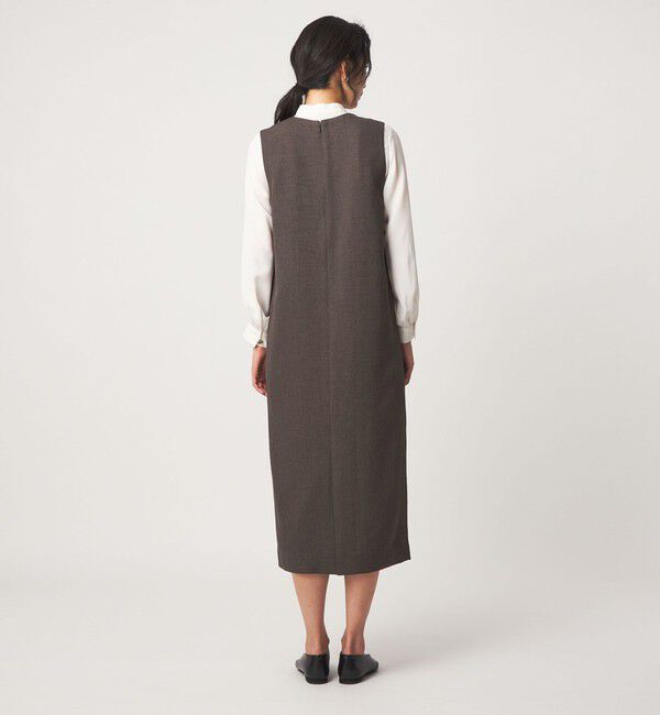 UNITED ARROWS green label relaxing「ネップツイル ジャンパースカート マシンウォッシャブル」|ジャンパースカート|
