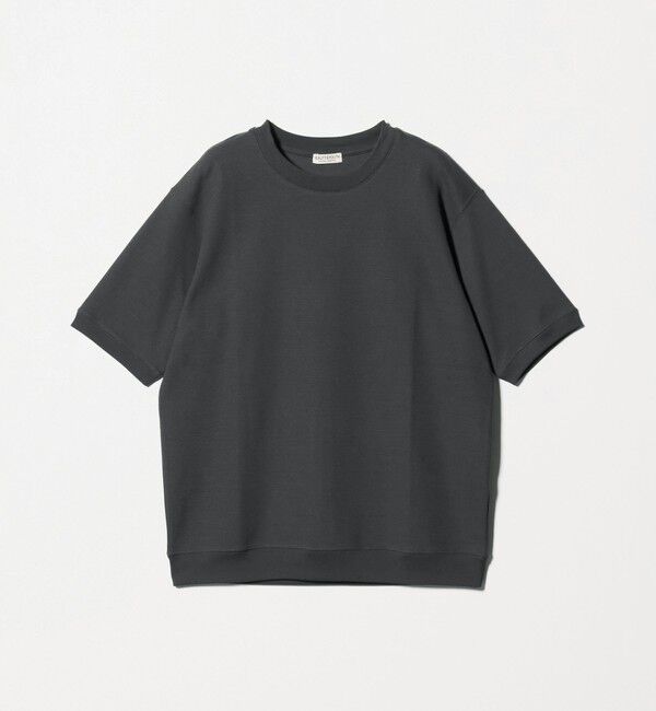 BEAUTY&YOUTH UNITED ARROWS「ライト ダブルフェイス ジオメ クルーネック Tシャツ 抗菌防臭」|Tシャツ・カットソー|