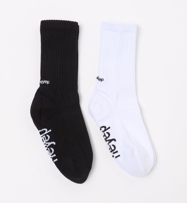 BEAUTY&YOUTH UNITED ARROWS「＜heyep＞リブ ロゴ ソックス/2P」|ソックス|その他1