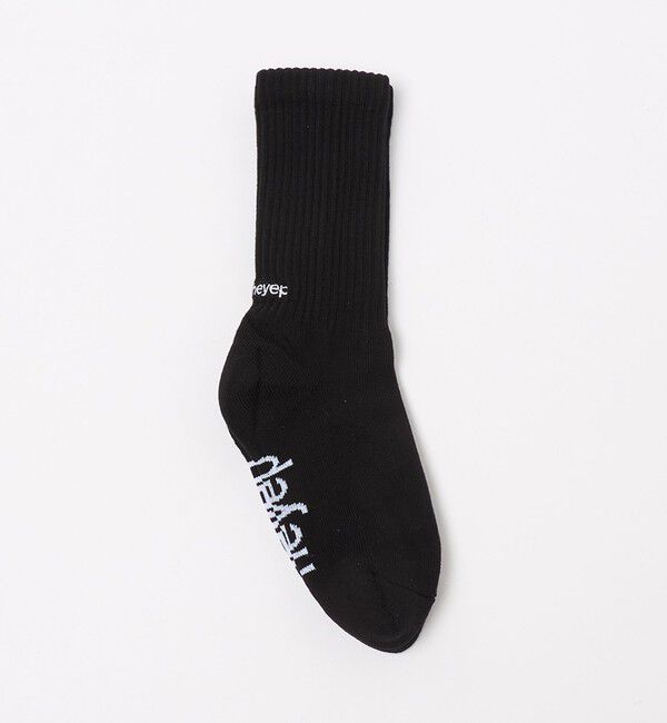 BEAUTY&YOUTH UNITED ARROWS「＜heyep＞リブ ロゴ ソックス/2P」|ソックス|