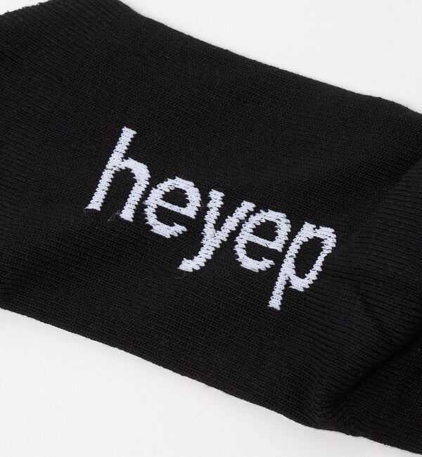 BEAUTY&YOUTH UNITED ARROWS「＜heyep＞リブ ロゴ ソックス/2P」|ソックス|