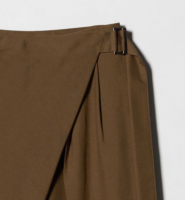 BEAUTY&YOUTH UNITED ARROWS「フロントラップ ベルト パンツ ウォッシャブル」|その他|