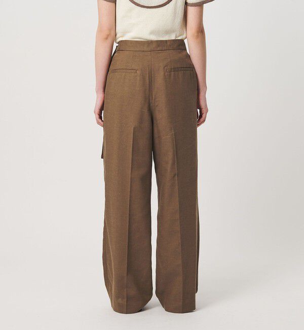 BEAUTY&YOUTH UNITED ARROWS「フロントラップ ベルト パンツ ウォッシャブル」|その他|