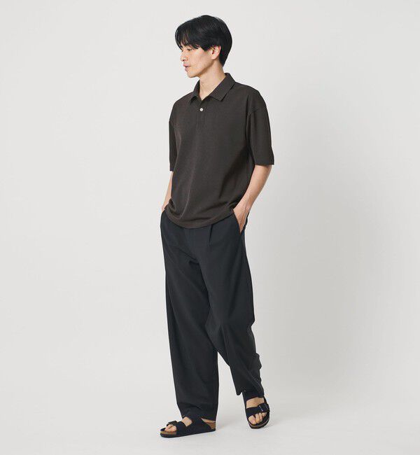 BEAUTY&YOUTH UNITED ARROWS「ドライ スムース ジャージー ポロシャツ 吸水速乾」|Tシャツ・カットソー|