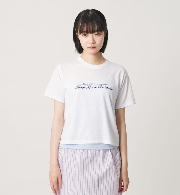 NICE WEATHER「＜NICE WEATHER＞Keep Your Balance Tシャツ」|Tシャツ・カットソー|
