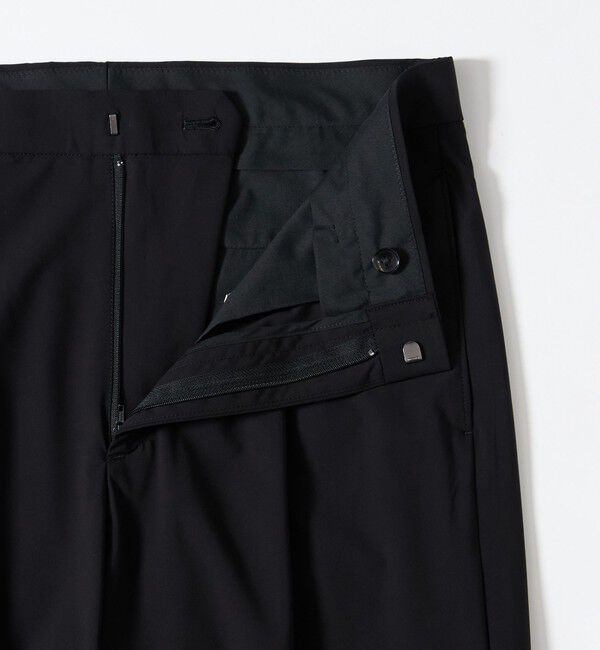 BEAUTY&YOUTH UNITED ARROWS「クール 1プリーツ テーパード スラックス NO.7 接触冷感 ヨコストレッチ」|チノ|