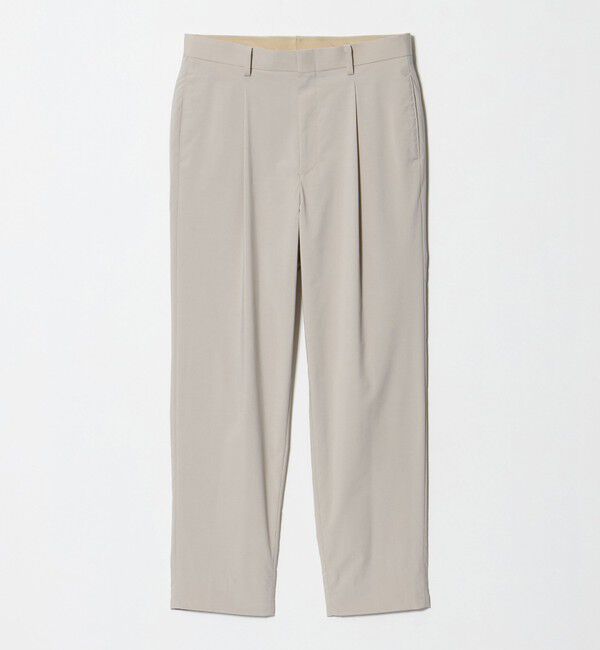 BEAUTY&YOUTH UNITED ARROWS「クール 1プリーツ テーパード スラックス NO.7 接触冷感 ヨコストレッチ」|チノ|