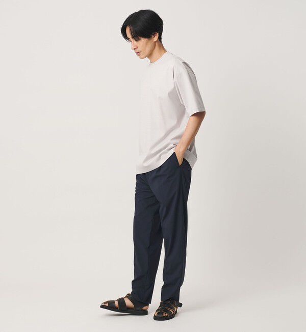BEAUTY&YOUTH UNITED ARROWS「クール 1プリーツ テーパード スラックス NO.7 接触冷感 ヨコストレッチ」|チノ|