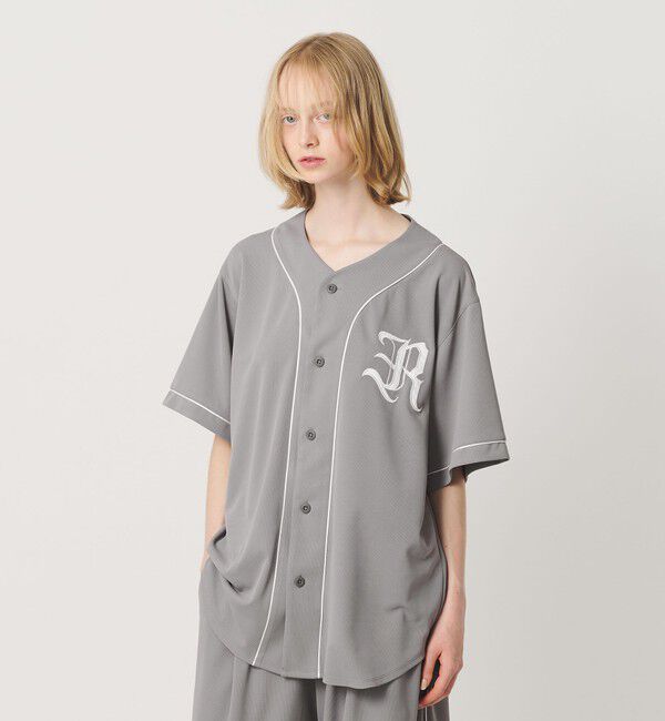 ER「＜ER＞メッシュ ベースボール シャツ」|シャツ・ブラウス|