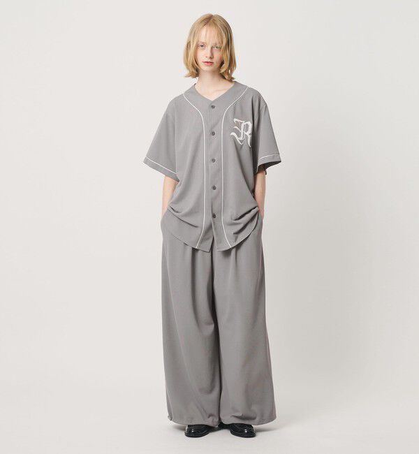 ER「＜ER＞メッシュ ベースボール シャツ」|シャツ・ブラウス|