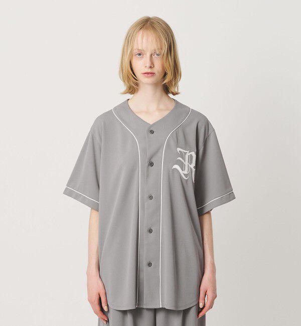 ER「＜ER＞メッシュ ベースボール シャツ」|シャツ・ブラウス|