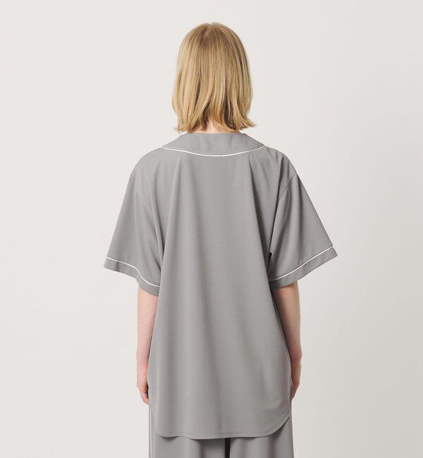 ER「＜ER＞メッシュ ベースボール シャツ」|シャツ・ブラウス|