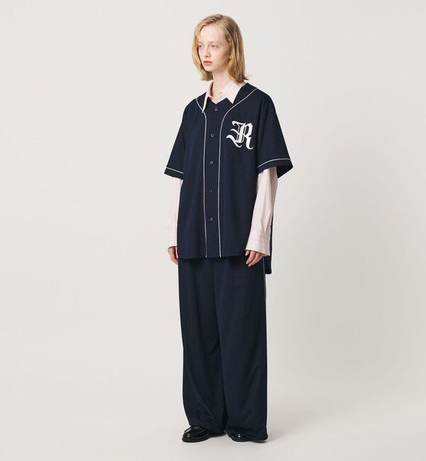 ER「＜ER＞メッシュ ベースボール シャツ」|シャツ・ブラウス|