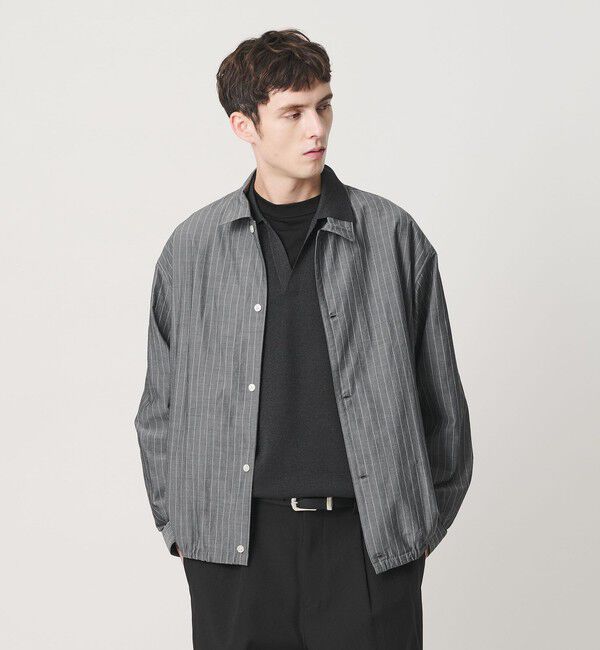 BEAUTY&YOUTH UNITED ARROWS「ボイル シアー ピンストライプ シャツ」|シャツ・ブラウス|