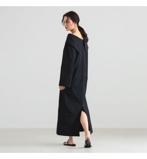 Demi-Luxe BEAMS 「オフショルダー ロングワンピース」|ワンピース|