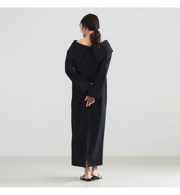Demi-Luxe BEAMS 「オフショルダー ロングワンピース」|ワンピース|