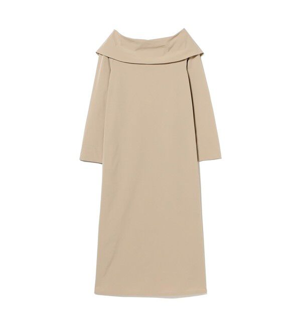 Demi-Luxe BEAMS 「オフショルダー ロングワンピース」|ワンピース|