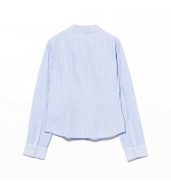 Ray BEAMS 「ストライプ 切替 シャツ」|シャツ・ブラウス|