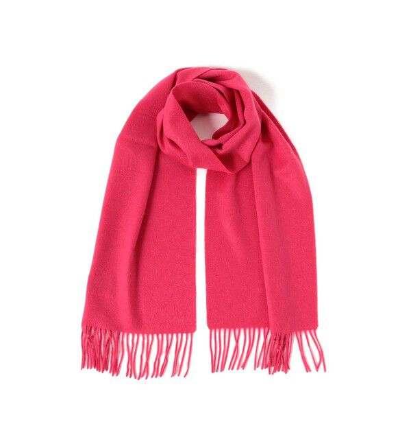 BEAMS PLUS「Cashmere Scarf Solid」|マフラー|PINK
