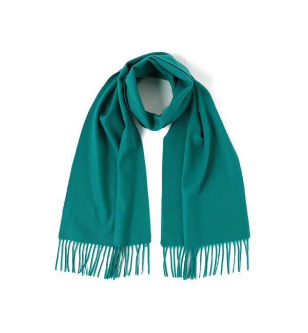BEAMS PLUS「Cashmere Scarf Solid」|マフラー|GREEN