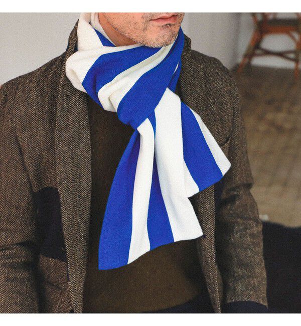 BEAMS PLUS「ENGLISH TRADITION &times; BEAMS PLUS / 別注 スクールマフラー」|マフラー|