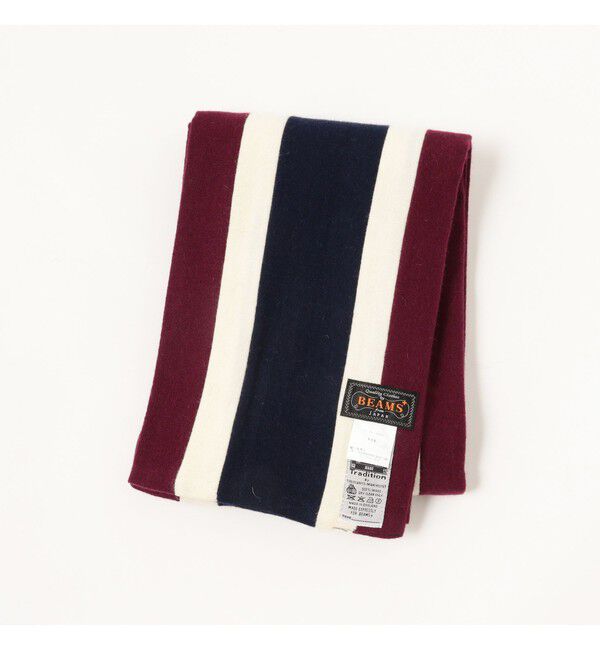 BEAMS PLUS「ENGLISH TRADITION &times; BEAMS PLUS / 別注 スクールマフラー」|マフラー|