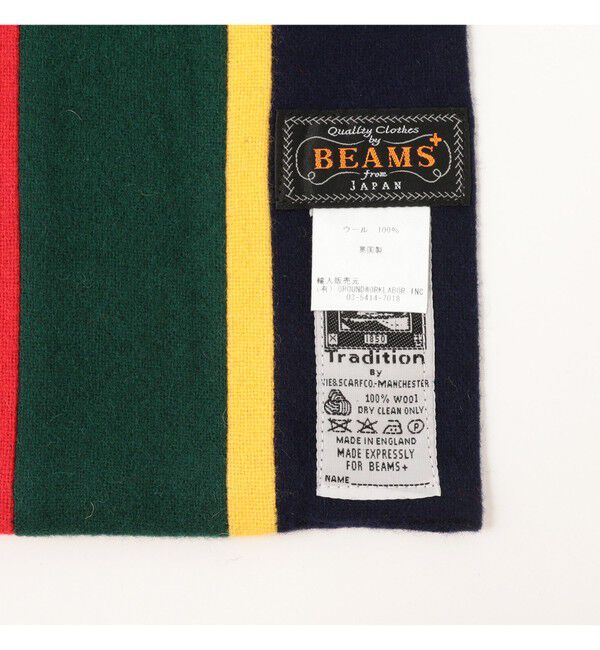 BEAMS PLUS「ENGLISH TRADITION &times; BEAMS PLUS / 別注 スクールマフラー」|マフラー|