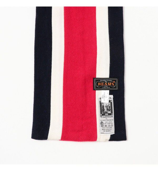 BEAMS PLUS「ENGLISH TRADITION &times; BEAMS PLUS / 別注 スクールマフラー」|マフラー|
