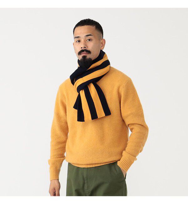 BEAMS PLUS「ENGLISH TRADITION &times; BEAMS PLUS / 別注 スクールマフラー」|マフラー|