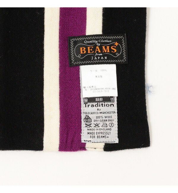 BEAMS PLUS「ENGLISH TRADITION &times; BEAMS PLUS / 別注 スクールマフラー」|マフラー|