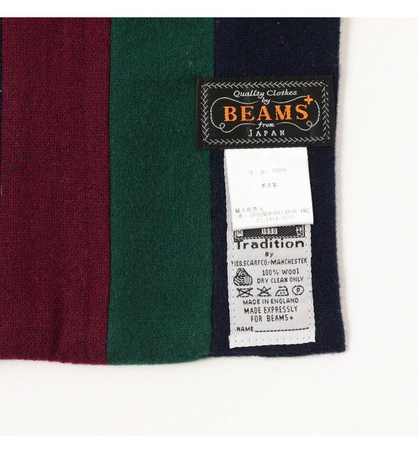 BEAMS PLUS「ENGLISH TRADITION &times; BEAMS PLUS / 別注 スクールマフラー」|マフラー|