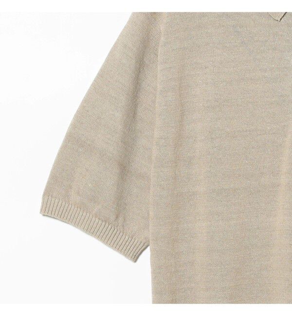 BEAMS PLUS「Knit Polo Hemp」|ポロシャツ|
