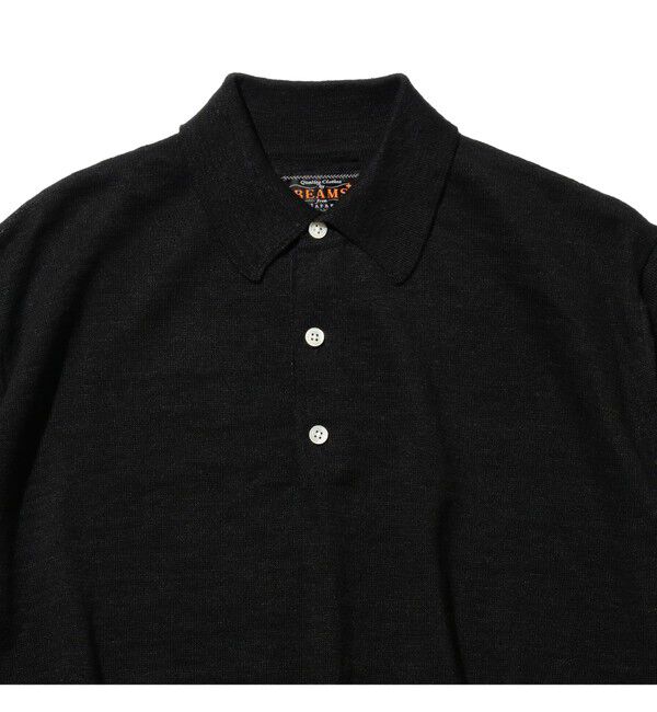 BEAMS PLUS「Knit Polo Hemp」|ポロシャツ|