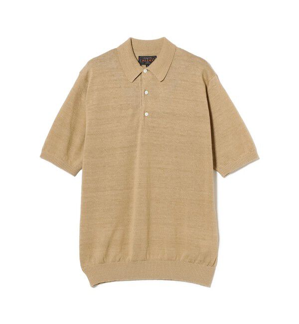 BEAMS PLUS「Knit Polo Hemp」|ポロシャツ|