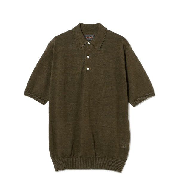 BEAMS PLUS「Knit Polo Hemp」|ポロシャツ|