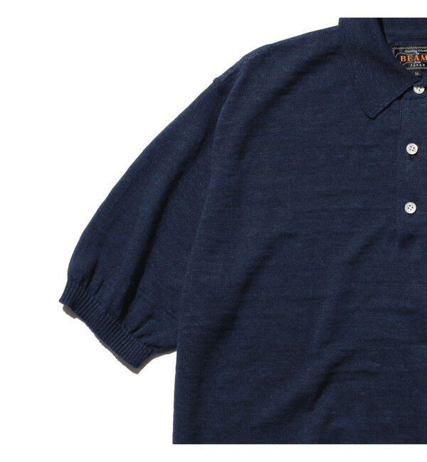 BEAMS PLUS「Knit Polo Hemp」|ポロシャツ|