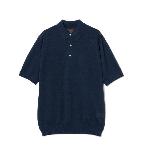 BEAMS PLUS「Knit Polo Hemp」|ポロシャツ|
