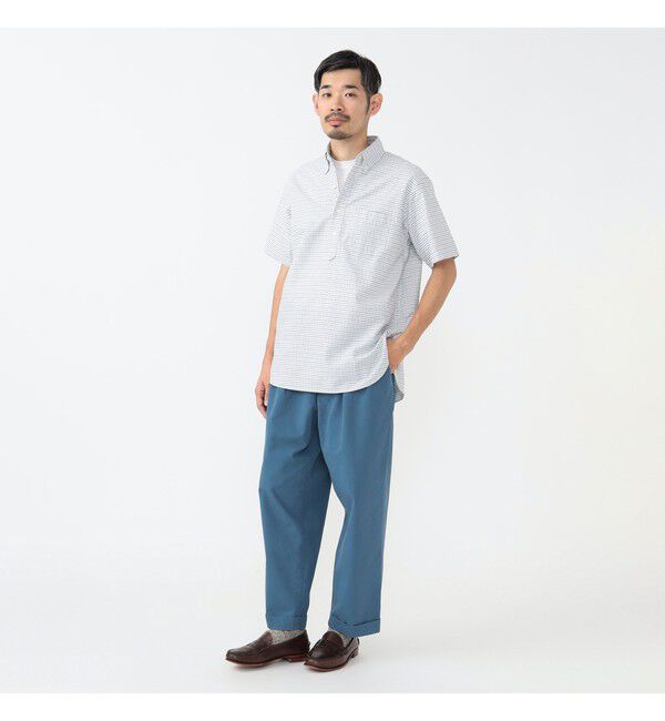 BEAMS「B.D. Pullover Classic-fit Oxford Tattersall」|シャツ・ブラウス|