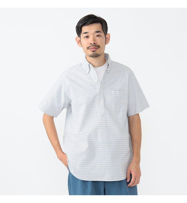 BEAMS「B.D. Pullover Classic-fit Oxford Tattersall」|シャツ・ブラウス|