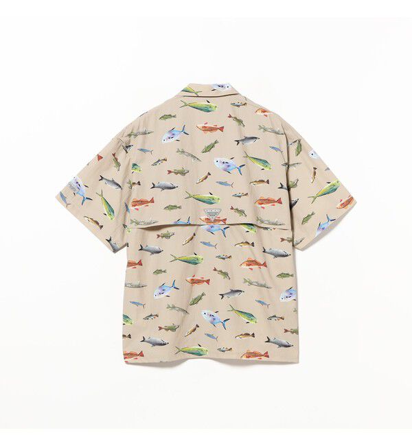 BEAMS「【別注】Columbia / PFG 総柄シャツ」|シャツ・ブラウス|