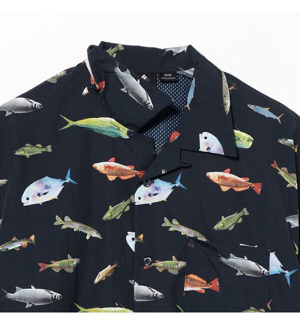BEAMS「【別注】Columbia / PFG 総柄シャツ」|シャツ・ブラウス|