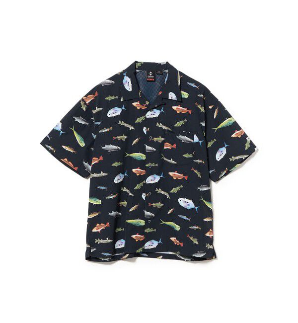 BEAMS「【別注】Columbia / PFG 総柄シャツ」|シャツ・ブラウス|