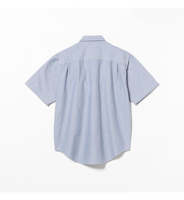 BEAMS「オックスフォード ボタンダウンシャツ 5分丈【ワイドフィット】」|シャツ・ブラウス|