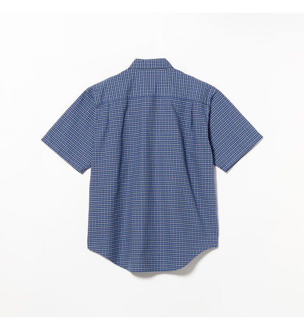 BEAMS「オックスフォード ボタンダウンシャツ 5分丈【ワイドフィット】」|シャツ・ブラウス|
