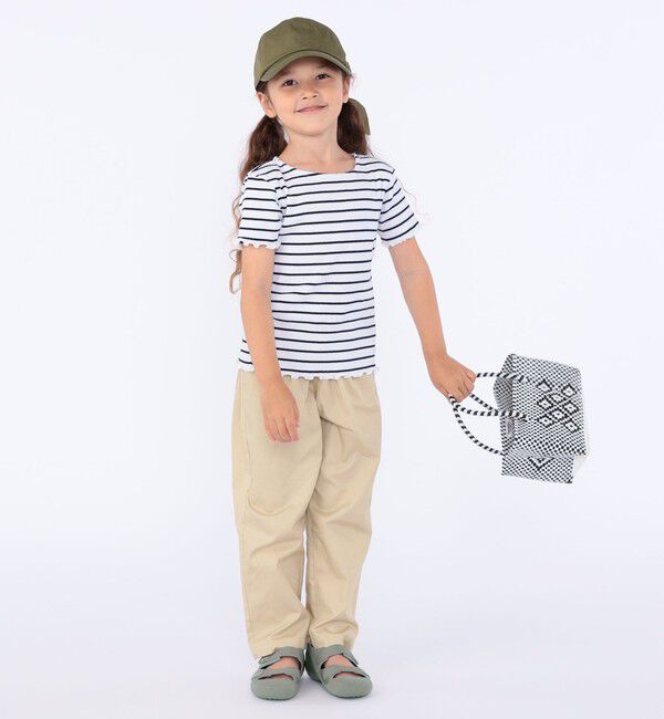 SHIPS KIDS「SHIPS KIDS :100～130cm / タック ロング パンツ」|その他|